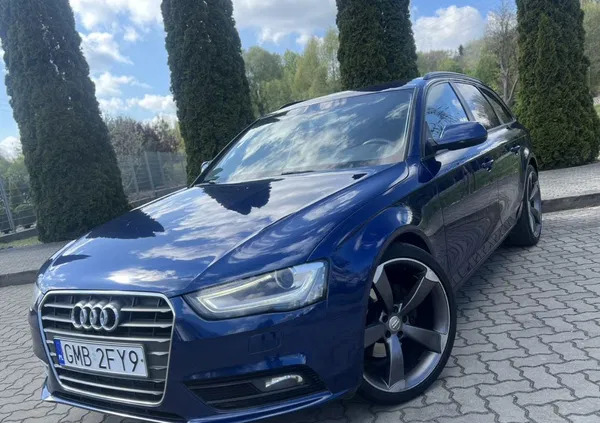 pomorskie Audi A4 cena 42800 przebieg: 248500, rok produkcji 2012 z Malbork